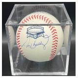 Tom Kelly (Minnesota Twins Manager) Signed HHH Metrodome Rawlings OMLB Selig  Baseball w/ cube