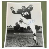 Bobby Bell Signed 8x10" Photo - University of Minnesota Football
