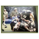 Ed White Signed 8x10" Photo - Minnesota Vikings Football