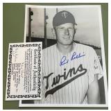 Rich Rollins Signed 8x10" Photo - Minnesota Twins Baseball
