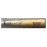 Julio Franco Signed Bat Inscribed "1991 Bat Champ" Pro Model Rawlings Big Stick Bat