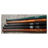 (5) Minnesota Twins Bats - Shannon Stewart, Michael Cuddyer, 2004 , Cambria, Marquee Bank
