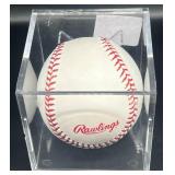 1978 World Series 75th Anniversary Rawlings Official Baseball w/ Cube