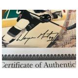 Wayne Gretzky Signed 8x10" Photo w/ COA - The Great One - Vintage Los Angeles Kings Hockey