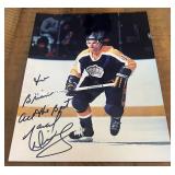 Marcel Dionne Signed 8x10" Photo  - Vintage Los Angeles Kings Hockey