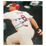 J.D. Drew Signed 8x10" Photo - St. Louis Cardinals Baseball