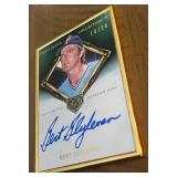 Bert Blyleven Auto /25 Gold Framed 2023 Topps Gilded Collection #HAFA-BB, numbered 18/25, Minnesota Twins Baseball Card