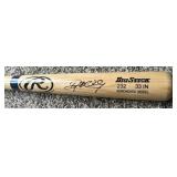 Doug Mientkiewicz Signed Rawlings Big Stick 232 33" Adirondack Pro Model Baseball Bat - Minnesota Twins Baseball
