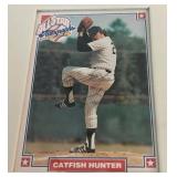 6 HOF Baseball Signatures - Brooks Robinson, Don Drysdale, Ernie Banks. Willie Stargell, Jim Hunter, Phil Niekro w/ 6 JSA COAs - 1993 Nabisco HOF Autograph Cards