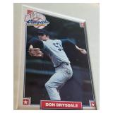 6 HOF Baseball Signatures - Brooks Robinson, Don Drysdale, Ernie Banks. Willie Stargell, Jim Hunter, Phil Niekro w/ 6 JSA COAs - 1993 Nabisco HOF Autograph Cards