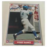 6 HOF Baseball Signatures - Brooks Robinson, Don Drysdale, Ernie Banks. Willie Stargell, Jim Hunter, Phil Niekro w/ 6 JSA COAs - 1993 Nabisco HOF Autograph Cards