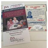 6 HOF Baseball Signatures - Brooks Robinson, Don Drysdale, Ernie Banks. Willie Stargell, Jim Hunter, Phil Niekro w/ 6 JSA COAs - 1993 Nabisco HOF Autograph Cards