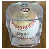 Texas Rangers 2023 Official World Series Baseball Rawlings OMLB Manfred Ball - New in Case