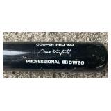 Dave Winfield Signed Bat with JSA COA - Cooper Pro100 DW20 Model - Minnesota Twins Baseball