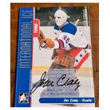 Jim Craig Auto - 2006-07 In The Game Miracle on Ice 1980 Team USA Gold Medal Hockey Goalie