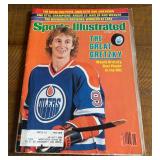 Wayne Gretzky 1st Cover Sports Illustrated Magazine October 12, 1981 - Vintage Hockey
