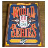 1991 World Series Official Souvenir Scorebook - Minnesota Twins Baseball
