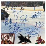 2000 Minnesota Wild (1st Team Ever) Full-Team Signed Poster - Marian Gaborik (Rookie), Scott Pellerin, 24 Total Autographs - RARE!