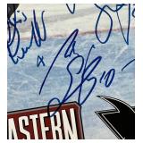 2000 Minnesota Wild (1st Team Ever) Full-Team Signed Poster - Marian Gaborik (Rookie), Scott Pellerin, 24 Total Autographs - RARE!