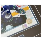 Roberto Luongo Signed and Framed Photo w/ COA - Hockey