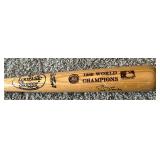 Darryl Strawberry Signed Bat w/ JSA COA - 1986 World Series Champions Louisville Slugger Powerized Bat