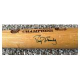 Darryl Strawberry Signed Bat w/ JSA COA - 1986 World Series Champions Louisville Slugger Powerized Bat