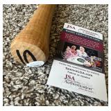 Greg Olsen Signed Game-Used Bat w/ JSA COA - Louisville Slugger Powerized Genuine D143 New York Mets Baseball