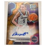 Paige Bueckers Auto /50 2024 Bowman Best University #B23-PB, numbered 44/50, Signed Rare Basketball Card