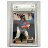 Kirby Puckett BCCG 10 Gem Mint 1992 Stadium Club #500 Minnesota Twins Baseball Card