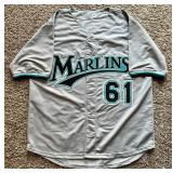 Livan Hernandez Signed Jersey with JSA COA Inscribed "1993 WS MVP" Size XL - Florida Marlins Baseball
