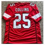 Zaven Collings Signed Custom Jersey w/ Beckett COA - Arizona Cardinals Football