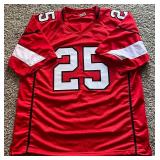 Zaven Collings Signed Custom Jersey w/ Beckett COA - Arizona Cardinals Football