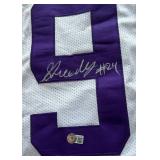 Greedy Williams Signed Custom jersey w/ Beckett COA - LSU Football