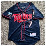 Joe Mauer Minnesota Twins Jersey Size 50 - MLB Authentic Majestic