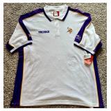 Minnesota Vikings Football Polo Golf Shirt Size 2XL