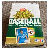 1984 Fleer Star Stickers 36 Pack Baseball Card Box