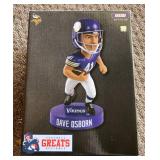 Dave Osborn Limited Edition Minnesota Vikings Football Boobblehead - Numbered