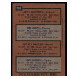 Jack Morris RC 1978 Topps #703 Cleveland Indians/Pittsburgh Pirates/Atlanta Braves/Detroit Tigers Baseball Card