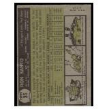 Ron Santo RC 1961 Topps #35 Chicago Cubs Baseball Card