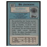 Bo Jackson RC 1988 Topps #327 Los Angeles Raiders Football Card