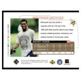 Randy Moss RC 1998 Upper Deck Ud3 #FS77 Minnesota Vikings Football Card