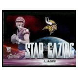 J.J. McCarthy RC 2024 Panini Certified Star Gazing #JMY Minnesota Vikings Football Card