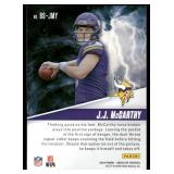 J.J. McCarthy RC 2024 Absolute By Storm #BS-JMY Minnesota Vikings Football Card