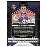 J.J. McCarthy RC 2024 Panini Mosaic #310 Minnesota Vikings Football Card
