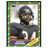 Walter Payton 1986 Topps #7 Chicago Bears Football Card
