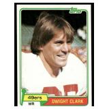 Dwight Clark RC 1981 Topps #422 San Francisco 49ers Football Card