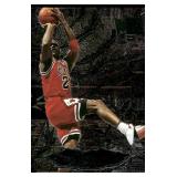 Michael Jordan 1996 Fleer Metal Shredders #11 Chicago Bulls Basketball Card