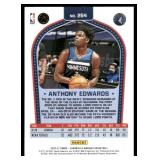 Anthony Edwards RC 2020 Panini Chronicles Marquee #254 Minnesota Timberwolves Basketball Card
