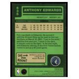 Anthony Edwards RC 2021 Chronicles Classics #635 Minnesota Timberwolves Basketball Card