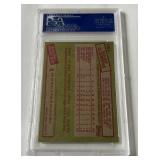 Roger Clemens RC PSA 8 1985 Topps #181 Rookie Baseball Card